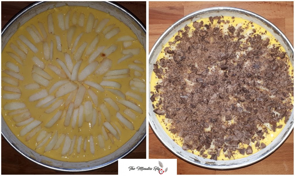 torta di mele e cioccolato - food - The Minutes Fly