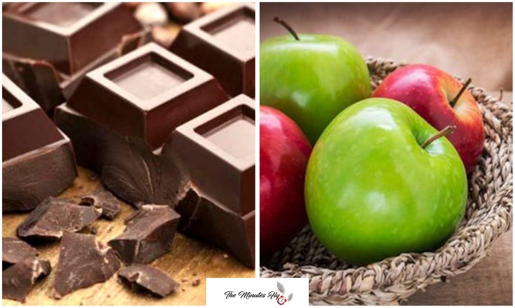 torta di mele e cioccolato - food - The Minutes Fly