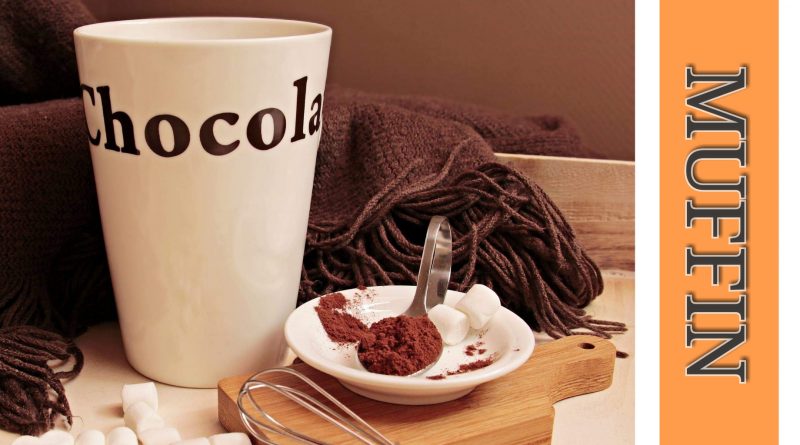 muffin con cioccolato, cocco e zenzero - le ricette degli innamorati - idee romantiche - dolci di san valentino