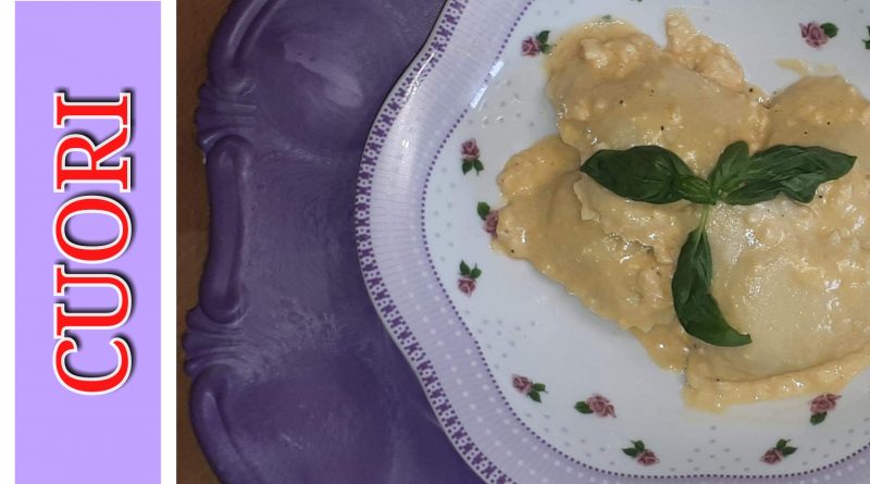 cuori di pasta fresca ripieni al salmone e formaggio spalmabile - cena degli innamorati - san valentino - the minutes fly - web magazine