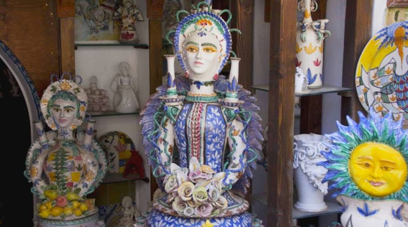 teste di moro - vasi ceramiche Sicilia - the minutes fly - web magazine