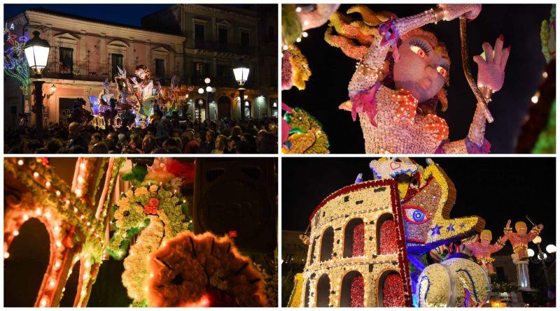 carnevale di acireale - carri allegorici - carri infiorati - sicilia - eventi - the minutes fly - web magazine - interviste