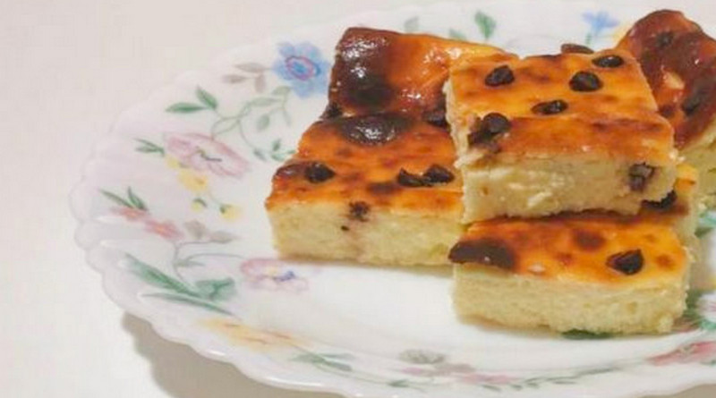 cuore dolce di ricotta con gocce di cioccolato - the minutes fly