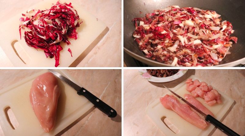 cornucopia dell'abbondanza con bocconcini di pollo e cuori di radicchio the minutes fly - web magazine