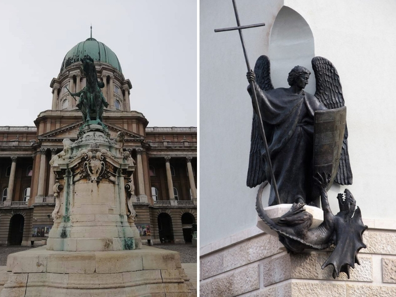 statue castello budapest - travel - the minutes fly - web magazine