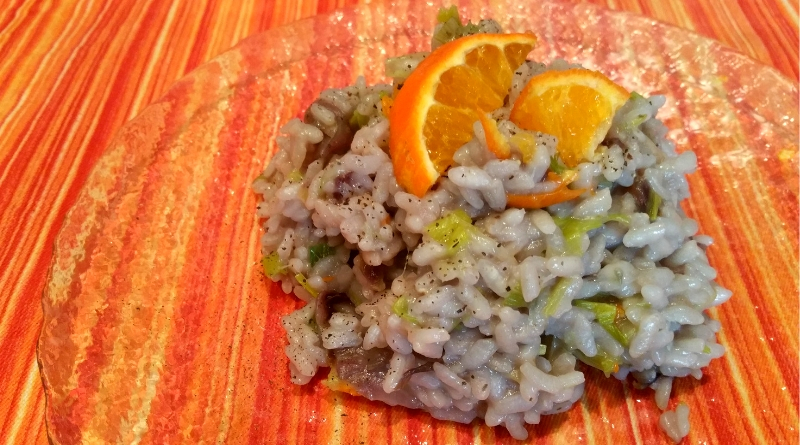 risotto al profumo di arancia - nadia coppola - the minutes fly - web magazine